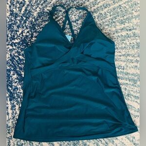 Yonique Vibrant Bathing Suit Tankini Top (NWT)